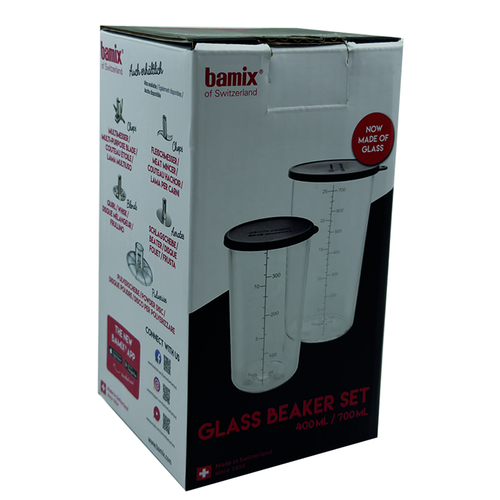 Verpackung bamix Glasbecherset